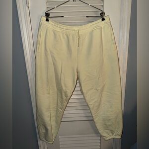 Athleta Butter Yellow Sweatpants